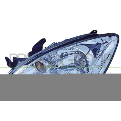Abbildung von PRASCO MB0134804 Scheinwerfer links H4 gelb mit Blinklicht für Rechtsverkehr Elektromotor, ohne Elektromotor Stellmotor LWR