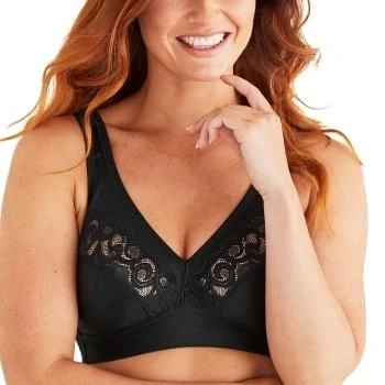 Abbildung von Swegmark BH Pure Grace Soft Bra Schwarz Polyamid B 75 Damen