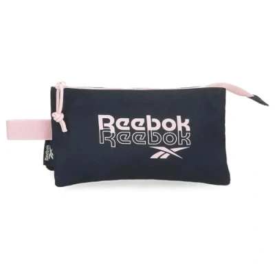 Abbildung von Reebok Binley Dreifach Federmäppchen, blau, 22 x 12 5 cm, Polyester, von Joumma Bags, 22x12x5 cms, Dreifachmäppchen