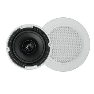 Abbildung von Omnitronic 80710259, 2 Wege, Verkabelt, 6 W, 150 18000 Hz, Weiß
