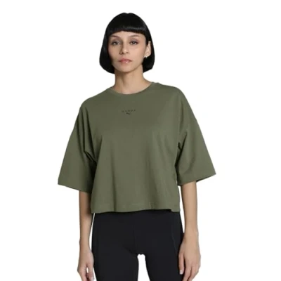 Abbildung von Puma Hyrox Oversize TEE Tshirt basic, Damen, Größe: Medium, Loden green