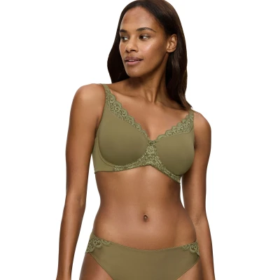 Abbildung von Triumph Amourette W01 Bügel BH, Damen, Größe: 95D, Martini olive
