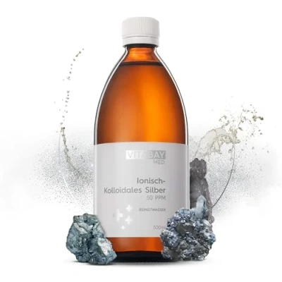 Abbildung von Kolloidales Silber 50 Ppm Reinheitsstufe 99.99 % 500 ml