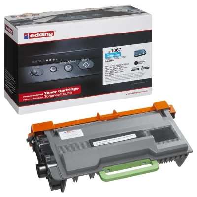 Abbildung von edding Toner EDD 1067 schwarz kompatibel zu brother TN 3480