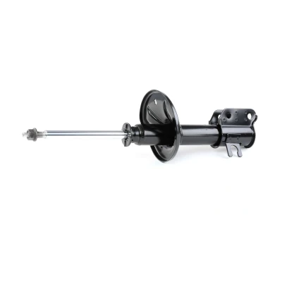 Abbildung von RIDEX 854S0527 Stoßdämpfer Vorderachse links Gasdruck 45 Zweirohr Federbein oben Stift, unten Brücke, Schelle CHEVROLET: Matiz, Spark