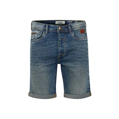 Abbildung von Blend Bhmartels Jeans Shorts, Herren, Größe: Large, Denim midd