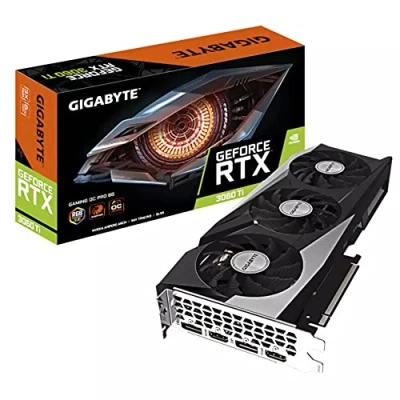 Abbildung von Gigabyte GeForce RTX 3060 Ti GAMING OC PRO 8GB V3 LHR Grafikkarte