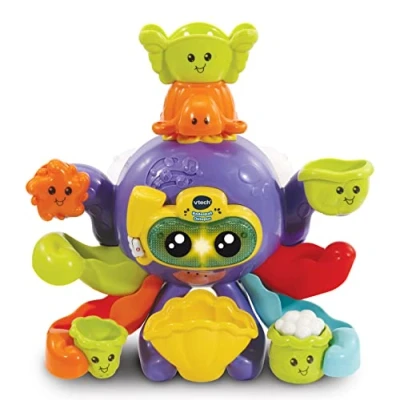 Abbildung von Vtech® Badespielzeug Badespaß Oktopus, mit Sound