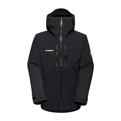 Abbildung von Mammut Taiss Hooded Hardshelljacke, Herren, Größe: XXL, Black