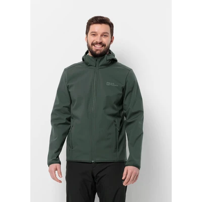 Abbildung von Jack Wolfskin Bornberg Softshelljacke, Herren, Größe: Large, Black olive