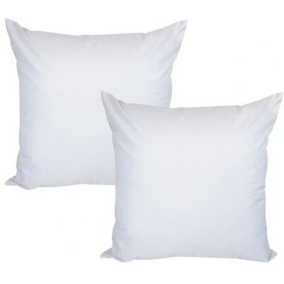 Abbildung von JACK 2er Set Outdoor Kissenhülle Kissenbezug 50x50cm Wasserfest Sitzkissen Lounge Kissen Garten Stuhl Lotus Effekt, Farbe:Weiß