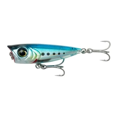 Abbildung von Savage Gear Micro Popper Brown Mullet 4.3cm (3g) Oberflächenköder