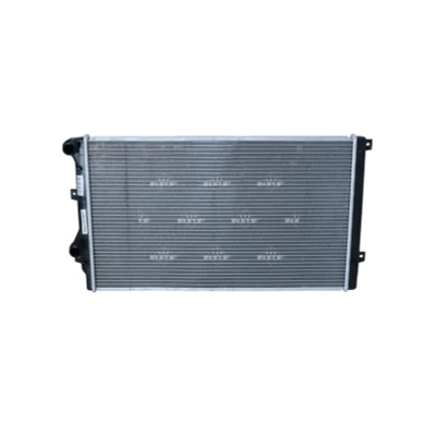 Abbildung von NRF EASY FIT 53406 Kühler, Motorkühlung Aluminium 648 388 26 mit Dichtring Kühlrippen gelötet VOLKSWAGEN: Golf 5 Schrägheck, Variant, Touran I