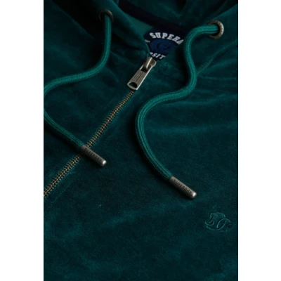 Abbildung von Superdry Sweatjacke, Damen, Größe: 42, Dark pine green