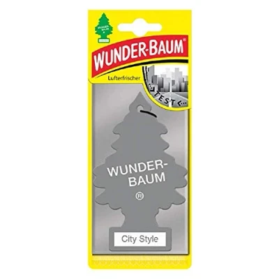 Abbildung von Wunderbaum 24 Stück City Style Wunder Baum Lufterfrischer Duftbaum + 1 Rose gratis/Duftbäumchen Little Trees (City Style)