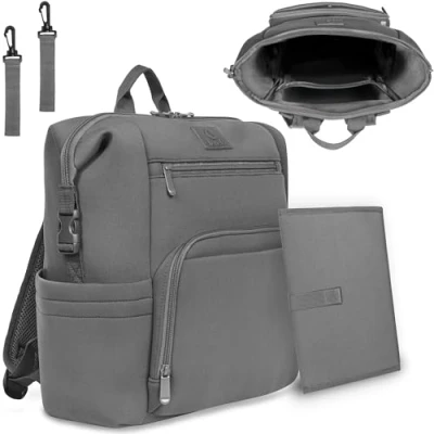 Abbildung von lionelo Kinderwagen Tasche Cube (Set, Set), 12 praktische Taschen Einfach zu reinigen