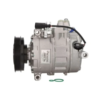 Abbildung von THERMOTEC KTT095005 Kompressor 7SEU16C 12 PAG 46 R 134a AUDI: A4 B6 Avant, A6 C5 Limousine