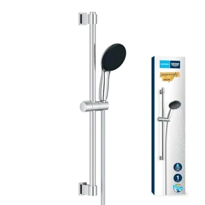 Abbildung von Grohe Vitalio Start 110 Brausestangenset Mattschwarz