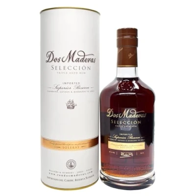Abbildung von DOS MADERAS RUM SELECCION TRIPLE ACED SUPERIOR RESERVE 70 CL IN BOX