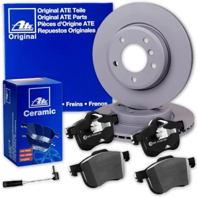 Abbildung von ATE Bremsscheiben 295mm + CERAMIC Beläge vorne für A B Klasse W176 W246