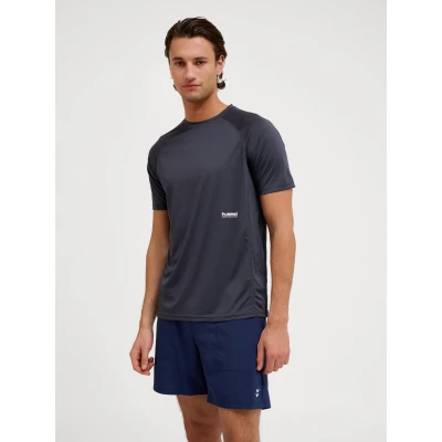 Abbildung von Hummel Pulse Workout SS Sport Tshirt, Herren, Größe: Large, Ebony