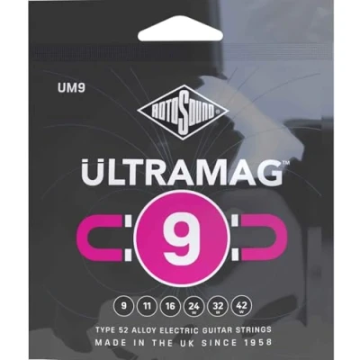 Abbildung von Rotosound UM Ultramag E Gitarre Satz Super Light 9 42 UM9