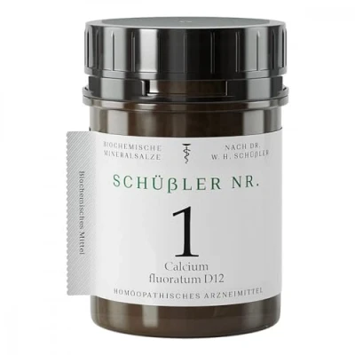 Abbildung von Schüssler NR.1 Calcium fluoratum D 12 Ta 400 St