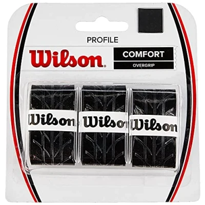 Abbildung von Wilson Griffband Profile Overgrip 3 Pack schwarz