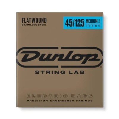 Abbildung von JIM DUNLOP DBFS45125M Bass Saiten Flatwound 45 105