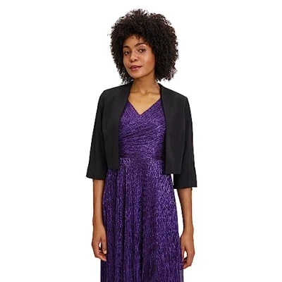 Abbildung von Vera Mont OHNE Verschluss Blazer, Damen, Größe: 38, Schwarz