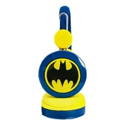 Abbildung von OTL Technologies BC Batman Stereo Headset für Kinder mit Lautstärkeregrenzung (max 85 DB) und verstellbarem Kopfband