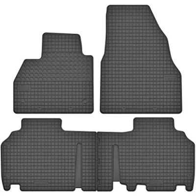 Abbildung von Gummimatten Gummi Fußmatten Satz für Mercedes Benz Citan W415 (ab 2012) / Renault Kangoo II 2008) Passgenau