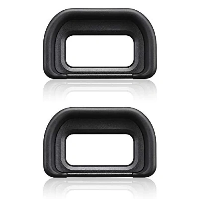 Abbildung von A6600 FDA EP17 Sucher Okular Augenmuschel für Sony A6400 Alpha 6400 6600 Digitalkamera [2 Packs], Ersatz EP 17, Fire Rock Zubehör
