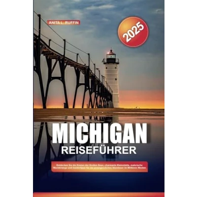Abbildung von MICHIGAN REISEFÜHRER 2025: Entdecken Sie die Küsten der Großen Seen, charmante Kleinstädte, malerische Wanderwege und Insidertipps für ein unvergessliches Abenteuer im Mittleren Westen