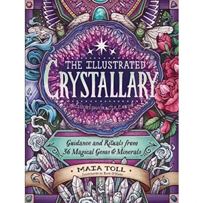 Abbildung von The Illustrated Crystallary: Guidance and Rituals from 36 Magical Gems &amp; Minerals (Wild Wisdom)