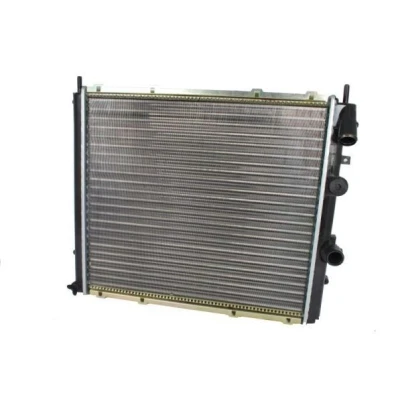 Abbildung von THERMOTEC D7R002TT Kühler, Motorkühlung Aluminium, Kunststoff 478 439 42 Schaltgetriebe Kühlrippen mechanisch gefügt RENAULT: Kangoo I, I Rapid