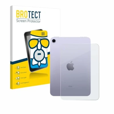 Abbildung von BROTECT Entspiegelungs Schutzglas für Apple iPad Mini 7 WiFi Cellular 2024 (Rückseite) Schutz Folie Panzerfolie Glas Matt [Kratzfest 9H]
