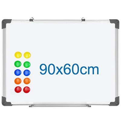 Abbildung von euroharry Magnettafel Whiteboard Magnetwand Alurahmen Magnetisch Weiß lackiert