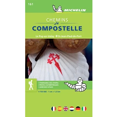 Abbildung von Michelin Chemins de Compostelle: Der französische Jakobsweg (MICHELIN Zoomkarten, Band 161)