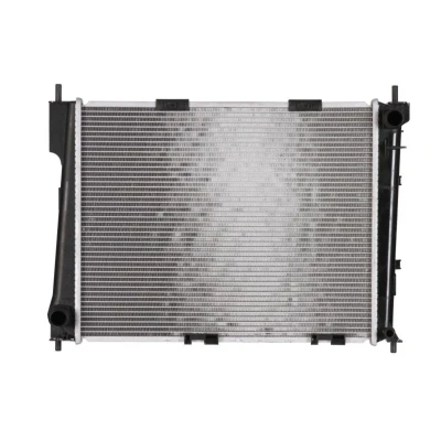 Abbildung von NRF 53125 Kühler, Motorkühlung Aluminium 492 406 27 Kühlrippen gelötet RENAULT: Modus / Grand Modus, Clio 3, III Grandtour