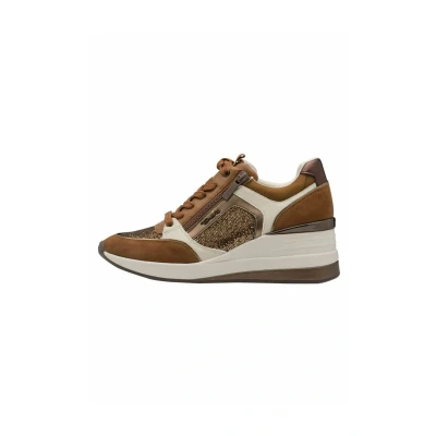 Abbildung von Tamaris Sneaker low, Damen, Größe: 37, Cognac comb Schuhe