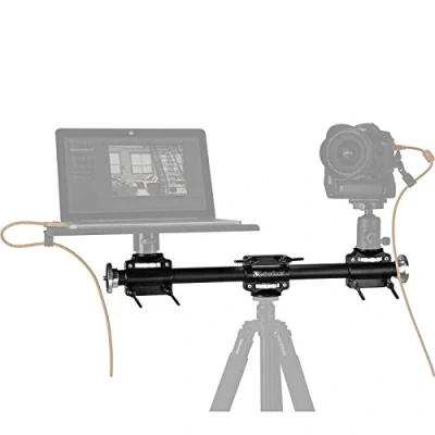 Abbildung von Tether Tools Rock Solid Tripod Crossbar Querträger &amp; Auslegearm mit 2 Montageschlitten