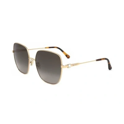 Abbildung von Sonnenbrillen Jimmy Choo KORI/G/SK 06J GOLD HAVANA 60/18/ WOMAN
