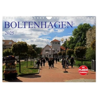 Abbildung von Boltenhagen 2025 (Wandkalender DIN A4 quer), CALVENDO Monatskalender