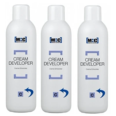 Abbildung von Meister Coiffeur Cream Developer C 4.0% 3 x 1000 ml H2O2 Cremeoxid von M:C