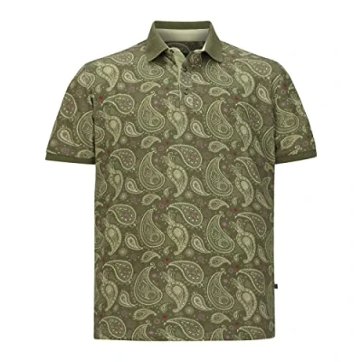 Abbildung von Charles Colby EARL Suitbert Poloshirt, Herren, Größe: Large, Khaki gemustert