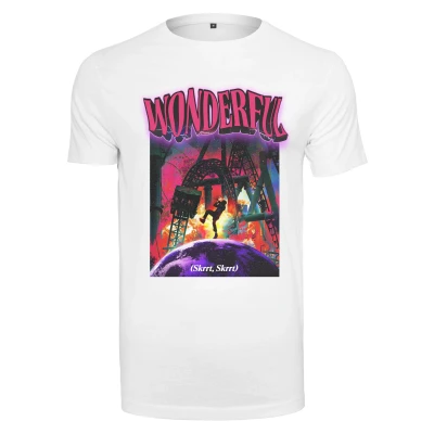 Abbildung von Mister TEE Wonderful Tshirt print, Herren, Größe: Large, White