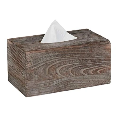 Abbildung von relaxdays Badorganizer Tücherbox Shabby