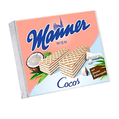 Abbildung von Manner Cocoscreme Schnitten, 12er Pack (12 x 75 g)