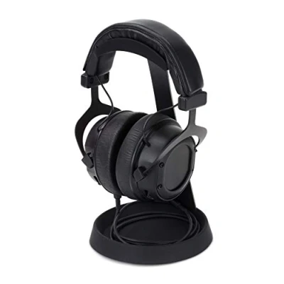 Abbildung von Dynavox KH 1000 Kopfhörerständer, (für Gaming Headsets, Silikon Auflage, Kabel Ablage, Metall)